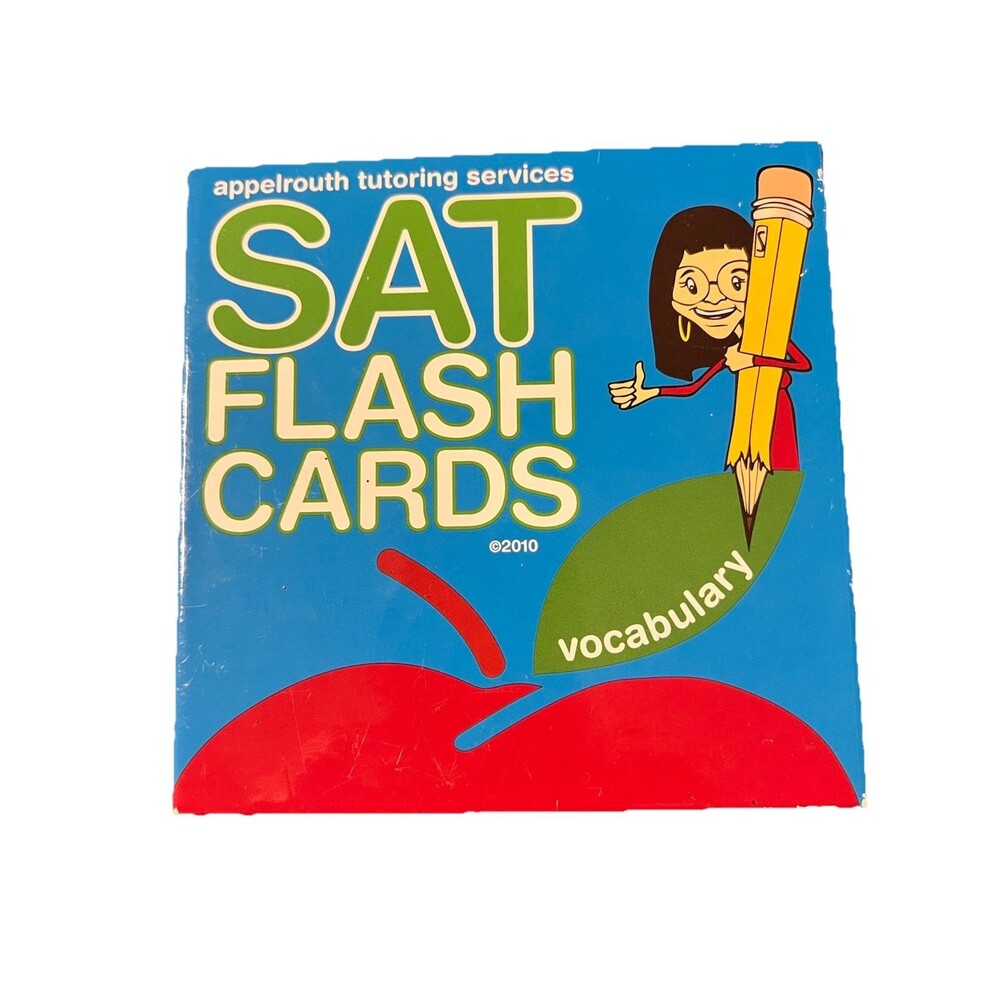 SAT Vocabulry Flashcards - Appelrouth‎ - 2010